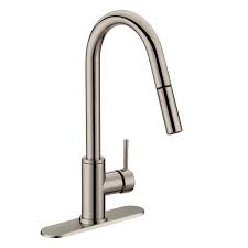 stainless steel hi arc pull down