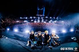 The japanese pronunciation of one ok rock (ワンオクロック)is wanokurokku which sounds like one o'clock. One Ok Rock Fulfil Ambitions With Blistering Stadium Show Gig Report