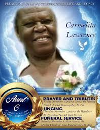 Celebration of Life For Evangelist Lawrence