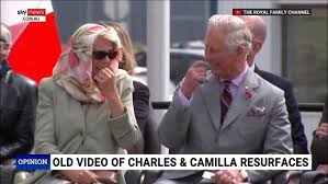 and Camilla laughing at throat singing ...