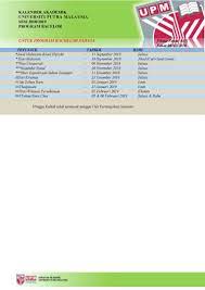1 pendaf.ulang mhs.baru ta.17/18 : Mpp Upm Mppupm 154 Makluman Kalender Akademik Facebook