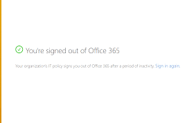 Codeigniter + uploadify user auto logout after. How To Automatically Sign Out Of Office 365 Sharepoint Online Support Center