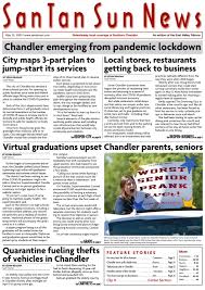 On june 19, the city of chandler issued a proclamation regarding use of masks/face coverings in chandler businesses and public spaces: Santan Sun News May 10 2020 By Times Media Group Issuu