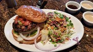 Turkey and bison burgers along with a wheat bun!!! Bison Burgers Are The Best Review Of Bj S Restaurant Brewhouse Coral Springs Fl Tripadvisor