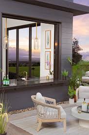 Chic Indoor Outdoor Patio With Pass Through Windows Indoor Outdoor Living Outdoor Living Pass Through Window