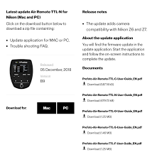 Profoto A1 And Air Remote Ttl N Now Compatible With Nikon Z6 Z7 Profoto Released New Updates For Profoto A1 995 And Air Remote T Nikon Profoto Camera Nikon