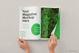 Magazine Custom Page Mockup Ad Sponsored Ad Custom Page Mockup Magazine In 2020 Business Card Mock Up Magazine Mockup Psd Magazine Mockup