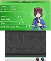 It's the giant, bold a. Trainer Card Level Bulbapedia The Community Driven Pokemon Encyclopedia