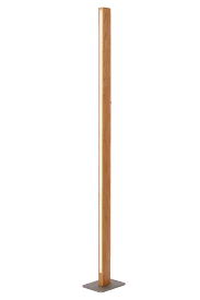 Sytze Stehlampe Led Dim 1x30w 3000k Helles Holz
