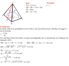 Scopri gli appunti di geometria sulla piramide retta o regolare: Problemi Sulla Piramide Retta Programma Geometria Terza Media