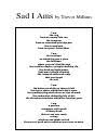 Imagine that you are an object. Poem Sad I Am Pdf Sad I Ams By Trevor Millum I Am The Ring From An Empty Cola Can The Scrapings From An Unwashed Porridge Pan The Severed Arm From