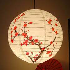 Diy paper lantern | easy shoji screen lantern japanese shoji lanterns add a beautiful soft glow to a space. Buy 35cm Paper Lantern Lamp Shade Chinese Plum Blossom Oriental Wedding Party Decor At Affordable Prices Free Shipping Real Reviews With Photos Joom