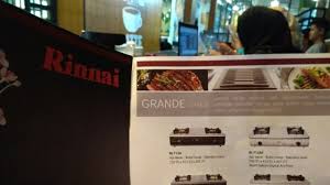 Kompor gas rinnai 2 tungku model meja. Rinnai Produk Berkualitas Sampai Ke Pelosok Daerah Tribun Jambi