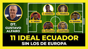Aug 29, 2021 · calendario y resultados de la eliminatorias europa. Equipo Ideal De La Seleccion De Ecuador Sin Europeos Eliminatorias Qatar 2022 Youtube