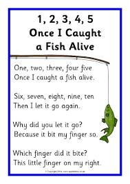 2 To The 1 To The 1 To The 3 Song Lyrics 1 2 3 4 5 Once I Caught A Fish Alive Song Sheet Sb10735 Sparklebox Preschool Songs Nursery Songs Nursery Rhymes Lyrics
