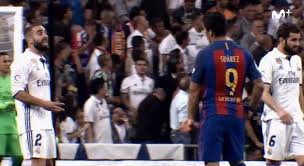 Resultado de imagen de imagenes del clasico 2017 en el bernabeu faltas