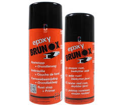 Brunox Epoxy Spray Rust Converter And Rust Stop Primer In Aerosol