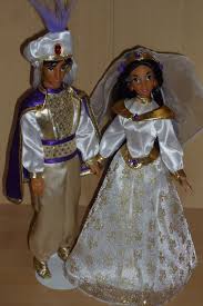 Disney Aladdin Jasmine Wedding Aladdin Prince Jasmine Bride Dolls Disney Princess Wedding Jasmine Wedding Dress Disney Princess Jasmine Doll