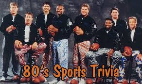 24,886 television / tv quizzes and 248,860 television / tv trivia questions. Sports Trivia 1980 S Edition