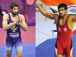 Gearing up for tokyo olympics, wrestler vinesh phogat yet to reach her peak sushil kumar, who has been named in the fir, is on the run, and efforts are on to trace him. How To Handle Olympic Pressure Olympic Bound Wrestler Ravi Dahiya Taking Tips From Sushil Kumar More Sports News Times Of India