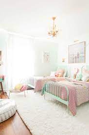 Shared Room Inspiration With The Land Of Nod Lay Baby Lay Shared Girls Bedroom Shared Girls Room Girl Bedroom Decor