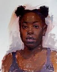 Wishing everyone a Happy Juneteenth, our new official National holiday.  Portrait paintings by gallery artist, Kate Huntington, all 11”x14” oil