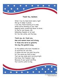 Thank You Soldiers Lyrics Veterans Day Songs Thank You Soldiers Scholarship Thank You Letter