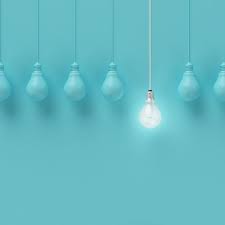 Decluttering And Minimizing My Life Unwind And Let Go Hanging Light Bulbs Light Blue Aesthetic Light