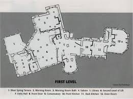 First Level Floor Plan Castle Floor Plan Fonthill Floor Plans