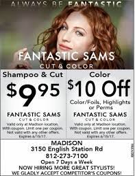 Fantastic Sams Hair Salons Sams Hair Hair Salon Color Shampoo