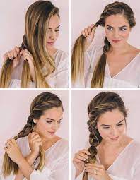 Nice Elegantnaya Pricheska Kosa Na Bok 50 Foto Raznoobrazie Variantov Chitaj Bolshe Http Avrorra Com Priches Hair Styles Daily Hairstyles Medium Hair Styles