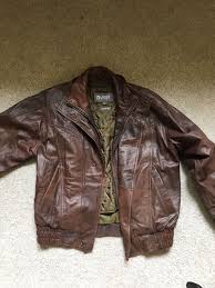 Wilson Leather Brown Leather Bomber Jacket Size Medium Ebay Vintage Leather Jacket Leather Jacket Black Leather Jacket