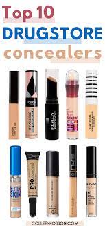 The 10 Best Drugstore Concealers On The Market Today Colleen Hobson Best Drugstore Concealer Drugstore Concealer Beauty Products Drugstore
