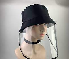 Sponsored Ebay Fisherman Hat Bucket Cap Anti Saliva Protective Cap Face Shield Dustproof Unisex Bucket Cap Fisherman Hat Face Shield