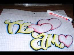 Resultado De Imagen Para Janeth Graffiti Dibujos De Amor Dibujos Faciles De Amor Graffitis De Amor