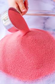 (that's what the box says.) that 2% is some sort of polymer that makes it able to stick to itself like a full kilogram of kinetic sand rolled into a ball. Kinetic Sand Recipe Perfect For Sensory Play Eating Richly