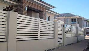 Desain pagar minimalis pun menjadi beragam. Model Pagar Minimalis Terbaru Warna Putih Desain Pagar Desain Pagar Modern Desain Depan Rumah