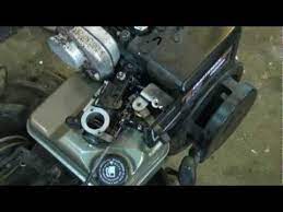 Choke Throttle Governor Linkage Configuration On Briggs Stratton 4 5hp Engines Lawn Mower Repair Engine Repair Briggs Stratton