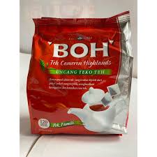 Boh cham instant tea mix teh tarik + white coffee less sugar (12 sachets x 27g). Boh Uncang Teko Teh 40 S 80 S 120 S Tea Potbags Shopee Malaysia
