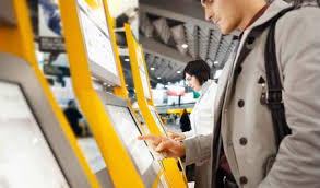 Identification can be made using name and surname, or electronic card number, or frequent flier card, or reservation code. Passenger Self Service Versus The Check In Desk Which Is The Way Forward Future Travel Experience
