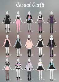Drawing myself into three anime screen captures! Notitle Notitle Monika Drawing Anime Clothes Outfit Adopts Fashion Drawing