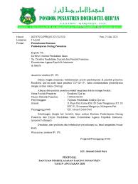 Melalui jaringan, pembelajaran dapat diselenggarakan secara masif dengan peserta yang tidak terbatas. Contoh Proposal Bantuan Pembelajaran Daring