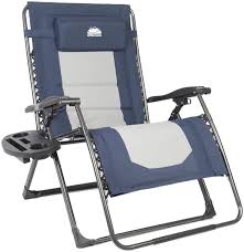 American flag zero gravity chair. Buy Coastrail Outdoor Oversized Zero Gravity Chair Padded Xxl Folding Patio Lounge Adjustable Recliner With Cup Holder Side Table 500lbs Weight Capacity Blue Gray Online In Turkey B0874jlpsp