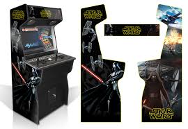 Maybe you would like to learn more about one of these? Custom Permanent Full Size Graphics Game Room Graphics Arcade Dark Side Star Wars Graphics Game