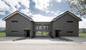 Prix construction 2 maisons mitoyennes. Construction D Un Ensemble De 8 Maisons Mitoyennes Contemporaines Pour L Agence Ritz A Arzier Par Le Bureau Alparchitecture Ch Photographe Christophe Voisin C