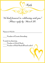 Wedding Invitation Reply Card Wording Invitations Design Inspiration Kreatif Dekorasi