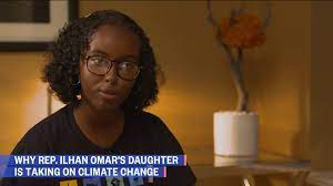 Isra hirsi retweeted a post from twin cities dsa (democratic socialists of america): Rep Ilhan Omar S Daughter Takes On Climate Change