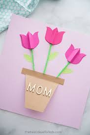 April showers bring may flowers. Mother S Day Card Craft The Best Ideas For Kids Tulips Card Diy Mothers Day Gifts Mother S Day Cards Handmade