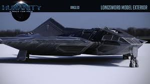 Longsword Exterior Halo Spaceship Model