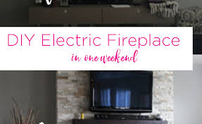 Cut the boards to your desired length before attaching. Diy How To Build A Fireplace In One Weekend Whitney Hansen Money Coaching